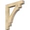 Ekena Millwork Merced Block Rough Sawn Bracket, Douglas Fir, 6"W x 42"D x 48"H BKT06X42X48MRC05RDF - alternate 1
